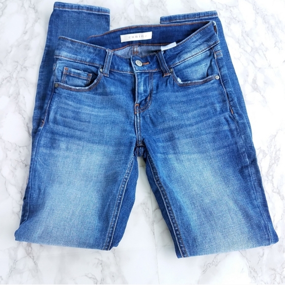 Lulu's Mica low rise skinny Jean's size 1 - Picture 2 of 8